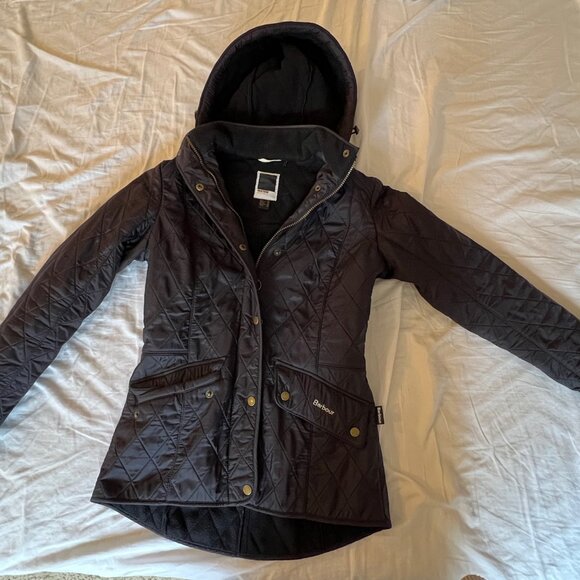 Barbour x Pantone Quilted Jacket Women UK Size 10 US Size 6 - Picture 5 of 5